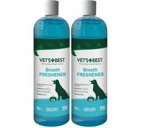 vet's best Désodorisant d’haleine Dentaire, Additif d’Eau pour Chiens 500ml (Lot de 2)