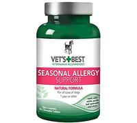 Vet's Best Natural Formula Remedy Seasonal Allergy Support 60 Chewable Tabs