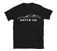 Vette C6 Sports Car T-Shirt Modern Racing Coupe Tee Gift for Car Enthusiasts