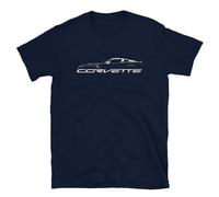 Vette C7 ZR1 Silhouette Men's T-Shirt - Fastest Iconic American Sports Car