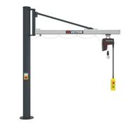 VETTER Krantechnik Vetter Grue à colonne pivotante UNILIFT système d’ancrage composite palan électrique 125 kg, 4,9 m Quantité:1