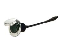 Vetus Prise De Courant Murale Encastrée Ip56 Acier Inoxydable 16a