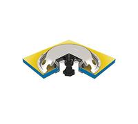 Vetus Ufo 2 Closing Cover Aerator Argenté