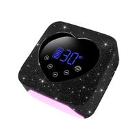 Veuillez choisir selon vos besoins Lampe à UV LED recharable 72W, lumière UV sans Fil for Ongles avec Strass en Forme de cœur, Machine de manucure et pédicure, Outils for Ongles(H)