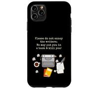 Veuillez ne Pas embêter l'écrivain, Le romancier, l'auteur, la Machine à écrire Coque pour iPhone 11 Pro Max