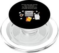 Veuillez ne Pas embêter l'écrivain, Le romancier, l'auteur, la Machine à écrire PopSockets PopGrip pour MagSafe