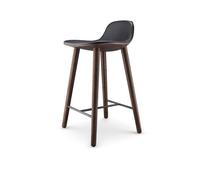 Veuillez Patienter Avant D'être Assis Tabouret de Bar Yuuga H65 Chêne/ Noir