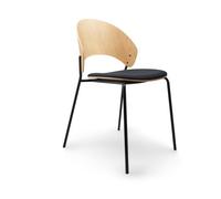 Veuillez Patienter pour Être Assis Chaise de Salle à Manger Dosina Chêne/ Noir