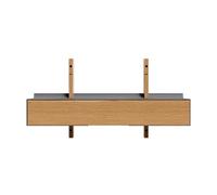 Veuillez Patienter pour Être Assis. Tiroir Smile 80 cm Chêne/ Gris