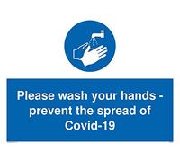 Veuillez vous laver les mains - éviter la propagation de Covid-19