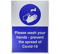 Veuillez vous laver les mains - éviter la propagation de Covid-19