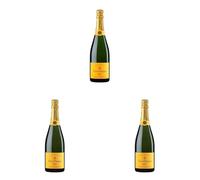 Veuve Clicquot Brut Carte Jaune Champagne 12,5% 75cl (Lot de 3)