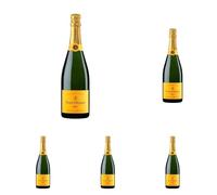 Veuve Clicquot France Champagne Brut 75 cl (Lot de 5)