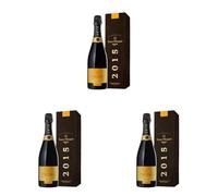 Veuve Clicquot Vintage 2015 Champagne 12,5% 75cl sous étui (Lot de 3)