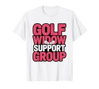 Veuve du Golf Golfeur Humour Mariage Épouse De T-Shirt