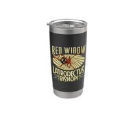 Veuve rouge Gobelet isotherme en acier inoxydable double paroi