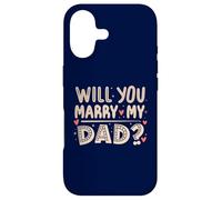 Veux-tu épouser Mon père, Proposition sincère, Fils drôle et Mignon Coque pour iPhone 17