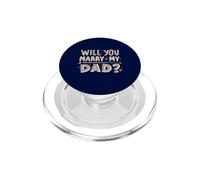 Veux-tu épouser Mon père, Proposition sincère, Fils drôle et Mignon PopSockets PopGrip pour MagSafe