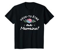 Veux-tu Être Ma Marraine Baptême T-Shirt