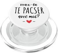 Veux-tu Te Pacser Avec Moi Demande De Pacs Couple PopSockets PopGrip pour MagSafe