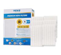 VEVA Lot de 6 filtres HEPA de rechange - Compatible avec les purificateurs d'air Honeywell HPA090, HPA100, HPA200, HPA250 et HPA300