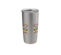 Vevey Switzerland Narcisse Fleur Gobelet isotherme en acier inoxydable double paroi