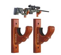 VEVOR - support mural pour armes à feu horizontales et crochets pour fusils de chasse, pour pistolet simple