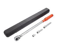VEVOR Clé dynamométrique 1/2" 34-340 N.m Réglable ±3% 72 dents Adaptateur 6,35 mm