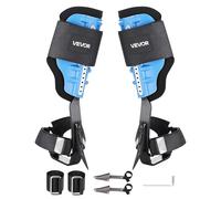VEVOR 1 paire d'éperons d'escalade réglables en hauteur, capacité de charge de 158,8 kg avec sangles, équipement d'arboriste pour grimpeurs, chasse, cueillette de fruits