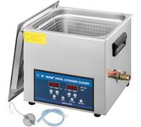 VEVOR Nettoyeur à ultrasons 10L, Nettoyeur à ultrasons 260W , Nettoyeur à ultrasons à deux fréquences, Nettoyeur de bijoux à ultrasons Nettoyeur à ultrasons Lunettes avec écran LED
