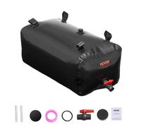 VEVOR 113 L/29,85 Gal Vessie de stockage d'eau, réservoir d'eau portable pour camping-car, 1000D PVC, réservoir de stockage d'eau pliable, poche d'eau souple, vessie d'eau, protection incendie, campin