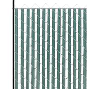VEVOR 1130 mm lamelles verticales à double paroi, lamelles en treillis métallique HDPE haute densité, parfaites pour le jardin, la ferme, le terrain de sport (vert)