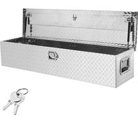 VEVOR 1219 x 381 x 381 mm Caisse à outils pour plateau de camion, verrouillable 177 L Truckbox Boîte à outils de rangement-Caisse à outils, capacité de charge 50 kg Caisse à outils Organisateur pour c