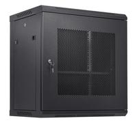 VEVOR 12U Boîtier mural pour serveur réseau avec serrure de porte de 39,4cm/15,5" de profondeur