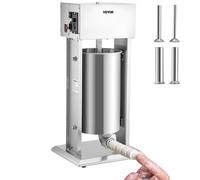 VEVOR 15L Poussoir à Saucisses Électrique Machine à Saucissons Verticale 4 Tubes