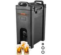 VEVOR 18,9L Distributeur de Boissons Isotherme Fontaine à Eau Chaud et Froid