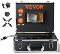 VEVOR 20m 7" Caméra tube professionnelle Caméra d'inspection de canalisation Caméra endoscopique 480P