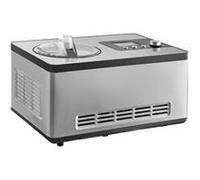 VEVOR 2L Sorbetière Automatique Turbine à Glace Sorbets Yaourts Crème Glacée Argent
