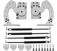 VEVOR 2PCS Charnières de Portes Verticales en Acier 4 Tiges de Support 150PSI Outil Auto de Compatibilité Universelle pour la Plupart des Voitures comme Chevrolet, Nissan, Mazda, Ford, Subaru, Toyota