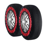 VEVOR 2PCs Chaussette à Neige pour Pneu Chaîne à Neige Textile Taille M Voiture