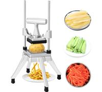 VEVOR 3/8" Coupe-légumes manuel Lames de coupe-frites cuisine en acier inoxydable