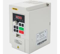 VEVOR 3 kW Variateur de Fréquence Vitesse Variable Inverseur Régulateur VFD