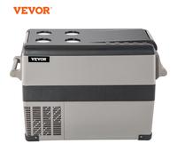 VEVOR 35L 45L 55L réfrigérateur de voiture Mini réfrigérateur congélateur Portable compresseur refroidisseur 12/24V DC 110-240V boîte à glace pour le Camping 55 L