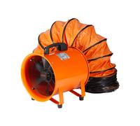 VEVOR 406,4 mm Ventilateur Industriel Extracteur d'Air Conduit 10 m 2 Engrenages
