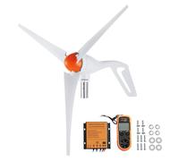 VEVOR Kit générateur éolienne 500 W 12 V 3 pales avec anémomètre rotor 1,2 m