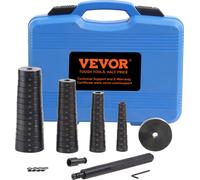 VEVOR 52 pcs. jeu de butées de roulements de roue, jeu de butées de roulements 18-65 mm, outil d'enfoncement pour roulements Bague Simmerring Presse à roulements Rondelles de montage Bagues Simmerring