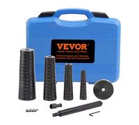 VEVOR Extracteur de Roulement de Roue 52PCs Kit Montage et Démontage Silentbloc et Roulements 49 Disques en Acier 18-65 mm avec Coffret Jeu d'Accessoires pour Presse Roulement Joint Atelier Garage