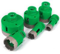 VEVOR 6 pces forets diamantés Premium Jeu de couronnes diamantées M14 20/25/40/45/50/68mm