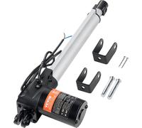 VEVOR 6000N Actionneur linéaire DC 12V Actionneur linéaire IP44 Moteur électrique linéaire 250mm de course Niveau sonore ≤ 50dB Gâche électrique 5 mm/s Vitesse de déplacement Technique linéaire Action