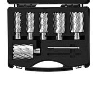 VEVOR Assortiment fraises à carotter 6 pièces – HSS Ø25–50,8 mm Prof. 50,8 mm, attaches universelles